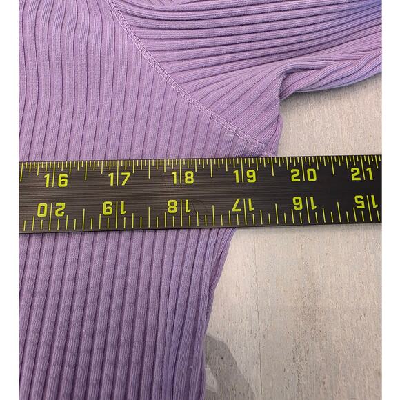 Aerie Women's Fireside Long Sleeve Cotton Crewneck Top SZ XL Stretch - Picture 5 of 6